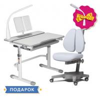 Cubby детская парта Freesia Grey + Кресло Brassica Grey Cubby + лампа | Картинка товара