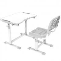 Комплект парта + стул трансформеры OLEA GREY Cubby | Картинка товара