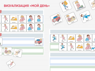 Карточки ПЭКС: визуальное расписание «Мой день» | Детальная картинка товара